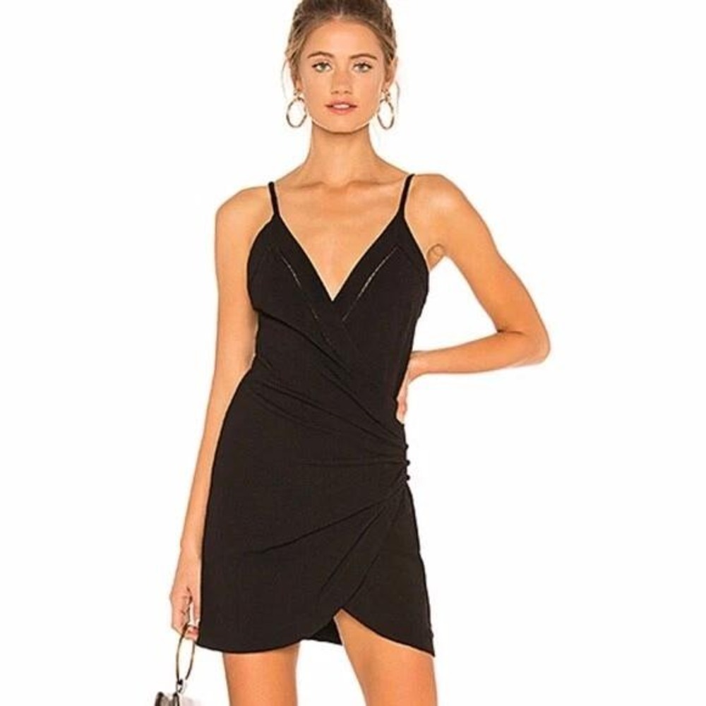 Revolve Intimately Free People Dylan Bodycon Mini Dress Women SZ Small LBD Black